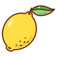 lemon cartoon doodle png