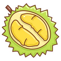 durian cartoon doodle png