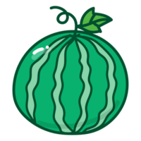 watermelon cartoon doodle png