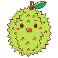 durian tekenfilm tekening png