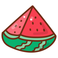 watermelon cartoon doodle png