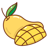 mango dibujos animados garabatear png