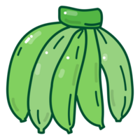 banana cartoon doodle png