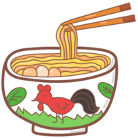 noodles cartoon doodle png