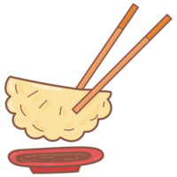 dumpling cute doodle png