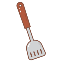 spatula turner doodle cartoon png