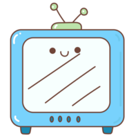 television doodle cartoon png