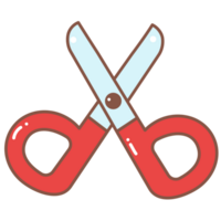 scissors doodle cartoon png