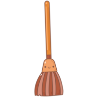 broom doodle cartoon png