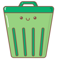 bin doodle cartoon png