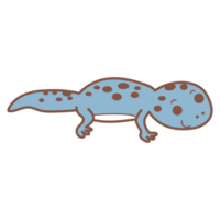 gecko doodle cartoon png