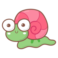 snail doodle cartoon png