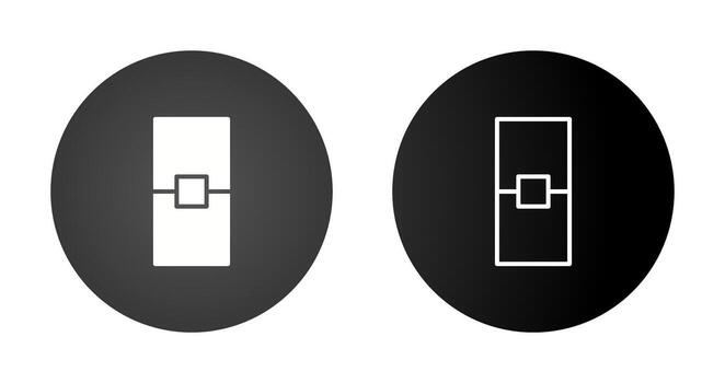 rectángulo vector icono