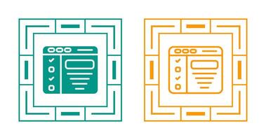 Design Brief Vector Icon