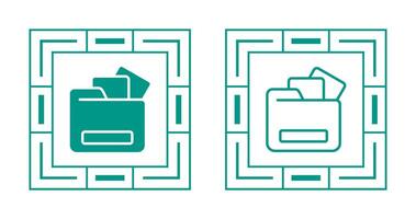 Document Storage Vector Icon