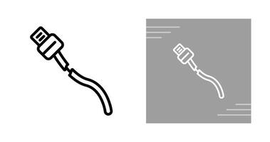 Broken Cable Vector Icon