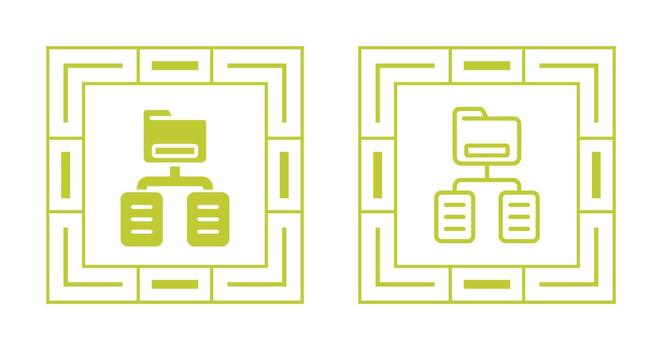 documento clasificación vector icono