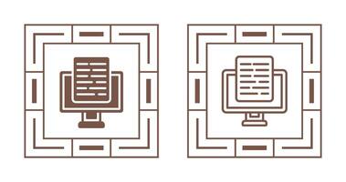 Document Presentation Vector Icon