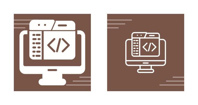 Code Editor Vector Icon