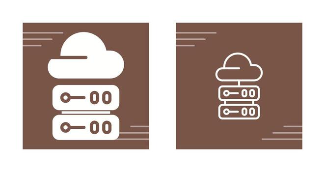 Cloud Computing Vector Icon