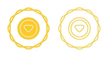 Caret Down Vector Icon