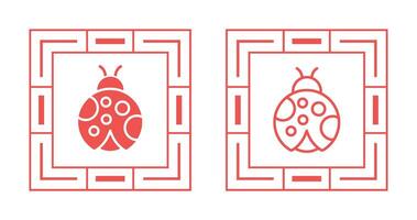 Ladybug Vector Icon