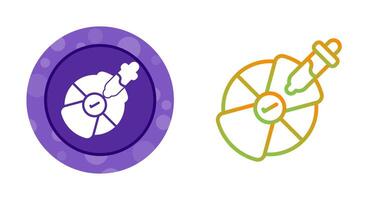 Color Wheel Vector Icon