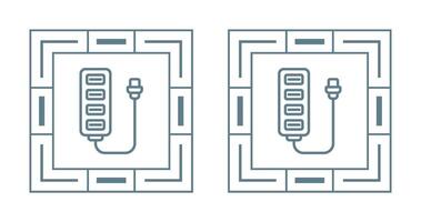 USB Hub Vector Icon