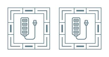 USB Hub Vector Icon