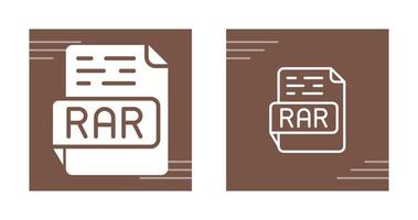 RAR Vector Icon