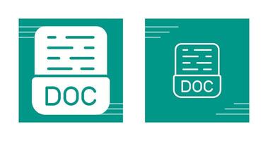 icono de vector de documento