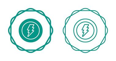 Lightning bolt Vector Icon