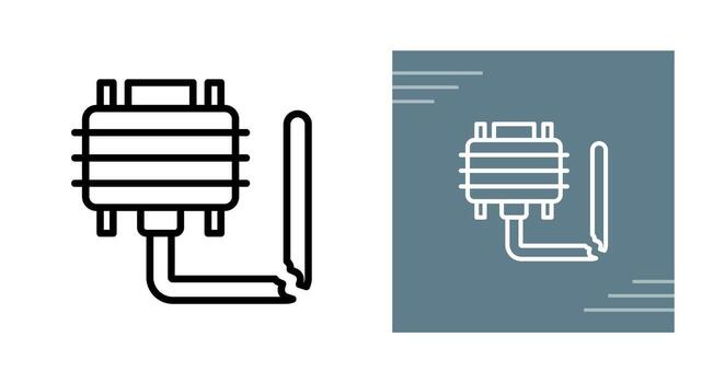 Broken Cable Vector Icon