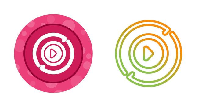 icono de vector de procesamiento