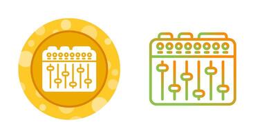 Sound Mixer Vector Icon