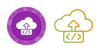 Cloud Deployment Vector Icon