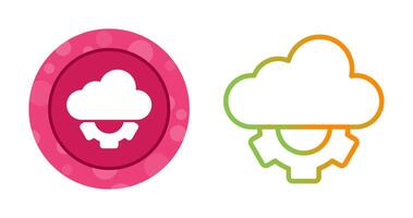 Cloud API Vector Icon