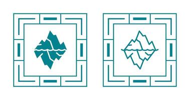 Glacier Vector Icon