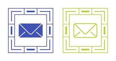 icono de vector de correo