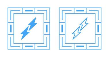 Lightning Vector Icon