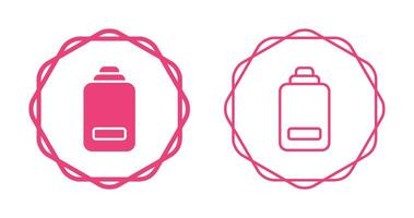 Low Battery Vector Icon