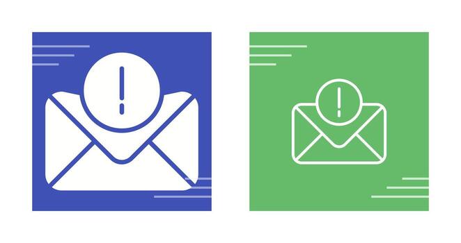 Error Message Vector Icon