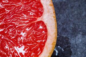 Grapefruit exotic fruit food with vitamins for health photo