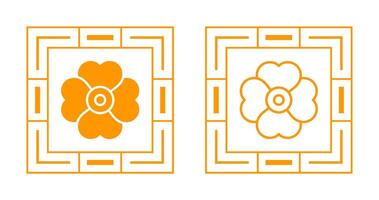 Cherry blossom Vector Icon
