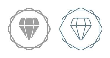 icono de vector de diamante