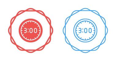 Clock Vector Icon