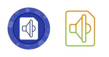 Audio File Vector Icon