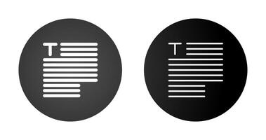 Typography Vector Icon