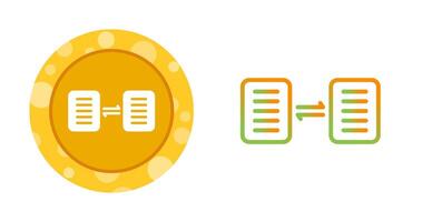 Document Sharing Vector Icon