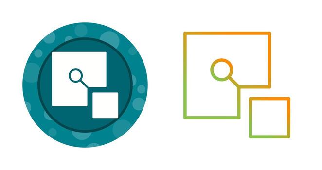 selección vector icono